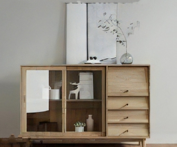 Nordic Style Side Cabinet-ID:194456108
