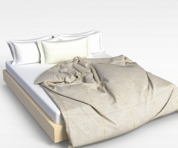 Modern Double Bed-ID:190056097