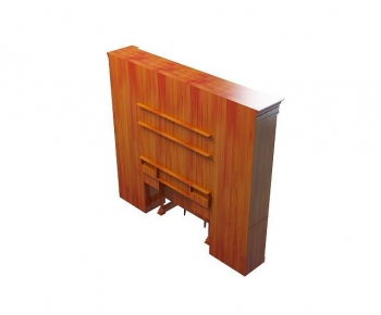 Modern Computer Desk And Chair-ID:157165058