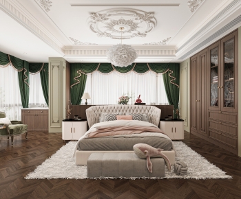 French Style Bedroom-ID:190783982