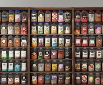 Modern Supermarket Shelf-ID:537702085