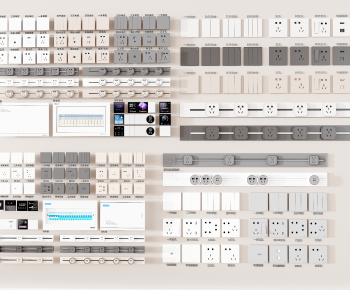 Modern Switch Socket Panel-ID:657663115