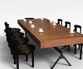 Modern Dining Table And Chairs-ID:517900067