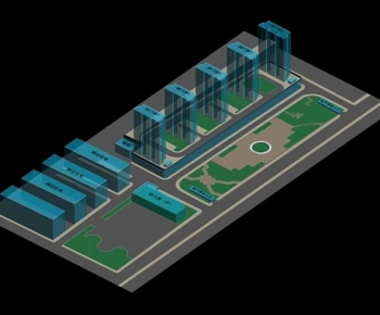 Modern Architectural Bird's-eye View Planning-ID:902534965