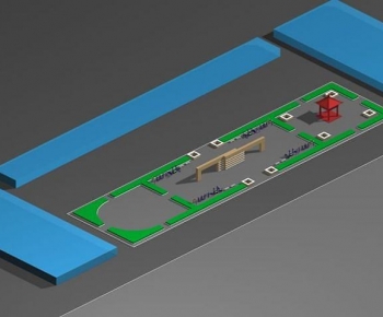 Modern Architectural Bird's-eye View Planning-ID:482943064
