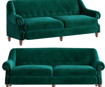 Simple European Style A Sofa For Two-ID:632020951