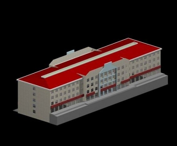 Modern Appearance Of Commercial Building-ID:107109524