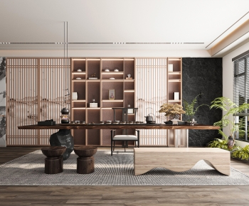 New Chinese Style Tea House-ID:441371928