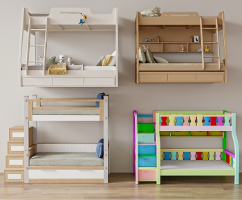 Modern Bunk Bed-ID:405189044