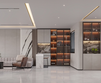 Modern A Living Room-ID:428404094