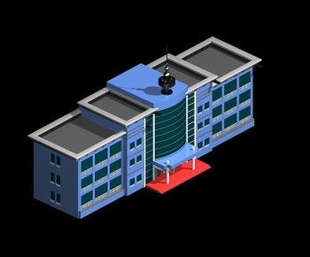 Modern Appearance Of Commercial Building-ID:669158945