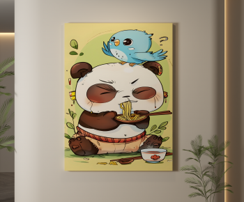 现代儿童卡通装饰挂画-ID:555573945