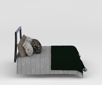 Modern Double Bed-ID:526012908