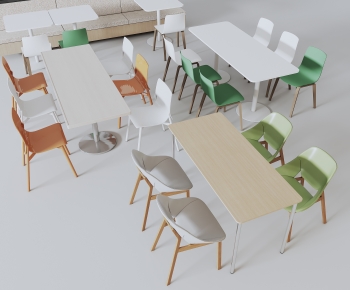 Modern Dining Table And Chairs-ID:890405897