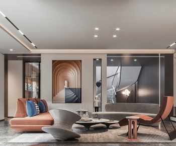 Modern A Living Room-ID:246952063