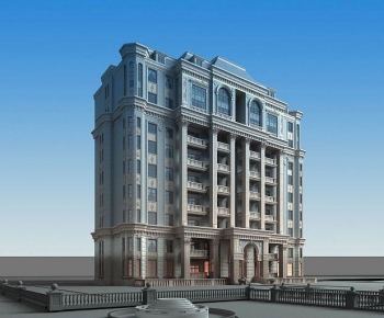 European Style Residential Building-ID:973670961