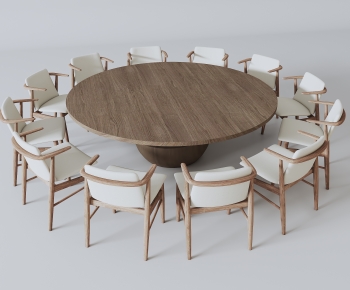 Modern Dining Table And Chairs-ID:649193052