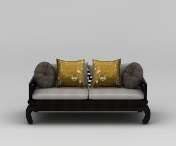New Chinese Style A Sofa For Two-ID:624381079