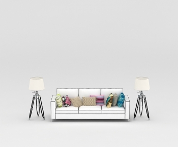 Modern Three-seat Sofa-ID:923631233