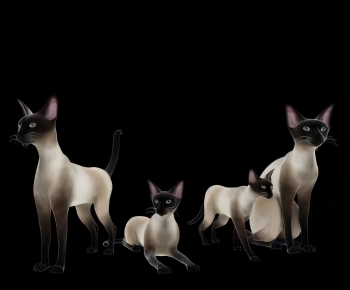 现代动物猫组合-ID:734412917
