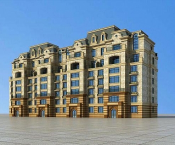European Style Residential Building-ID:649734027