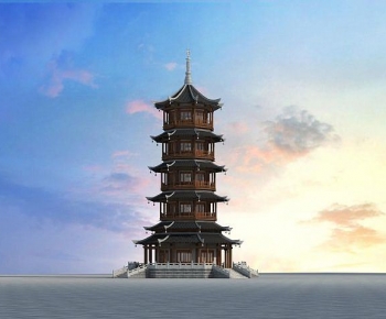 Chinese Style Tower-ID:949850084