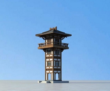 Chinese Style Tower-ID:931878091