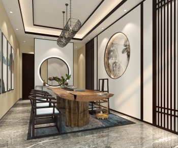 New Chinese Style Tea House-ID:561368944