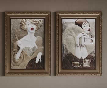 French Style Painting-ID:685396918