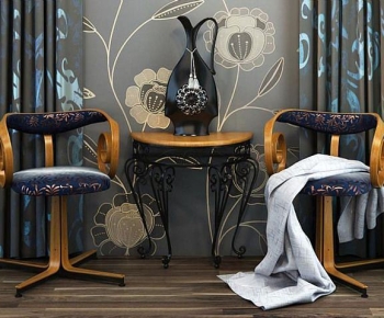 Simple European Style Lounge Chair-ID:984354977