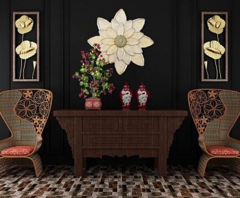 New Chinese Style Lounge Chair-ID:520148995