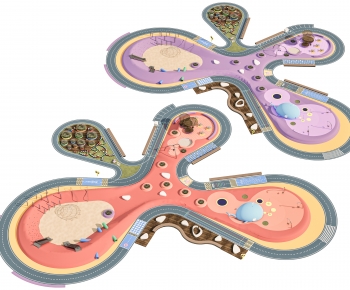 Modern Park Landscape-ID:143619061