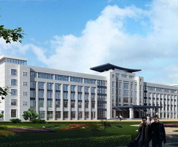 Modern School Building-ID:976603033