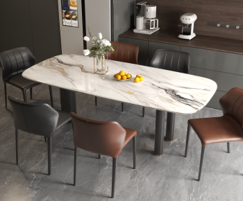 Modern Dining Table And Chairs-ID:353768119