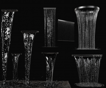 Modern Rockery Waterscape-ID:804832949