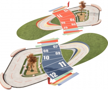 Modern Park Landscape-ID:320595038