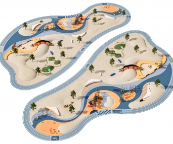 Modern Park Landscape-ID:504544028