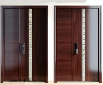 New Chinese Style Unequal Double Door-ID:110080221