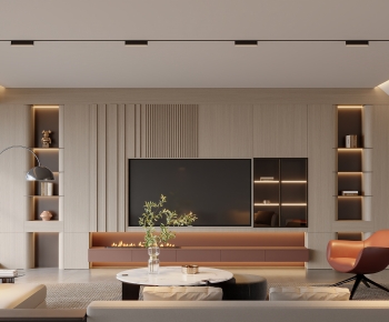 Modern A Living Room-ID:183871031