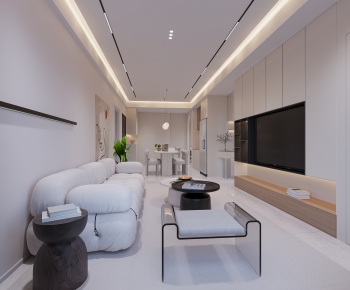 Modern A Living Room-ID:863905918