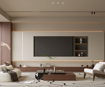 Modern A Living Room-ID:481605051