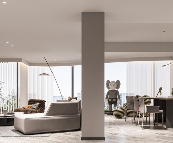 Modern A Living Room-ID:360178952