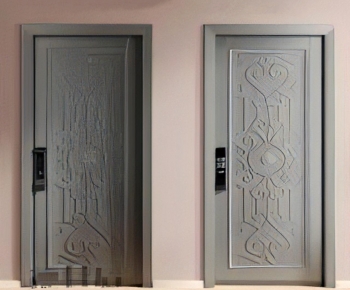 Modern Entrance Door-ID:683825971