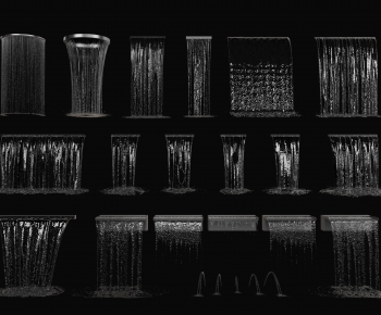 Modern Rockery Waterscape-ID:667500533