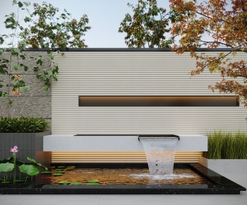 Modern Rockery Waterscape-ID:115349327