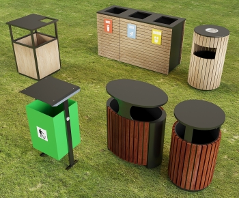 Modern Trash Can-ID:365753896