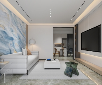 Modern A Living Room-ID:156645067