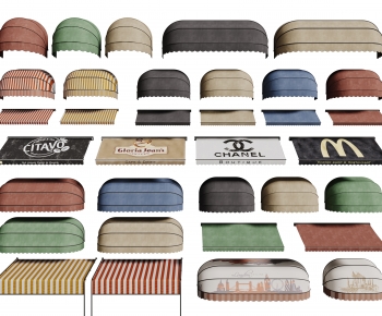 Modern Sunshade/Canopy/Tensioning Film-ID:620862967