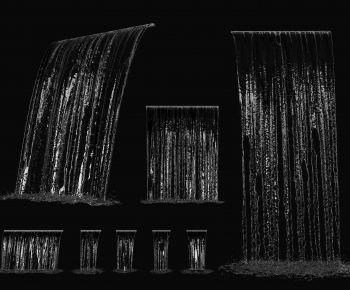 Modern Rockery Waterscape-ID:270728115