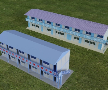 Modern Building Appearance-ID:703160895